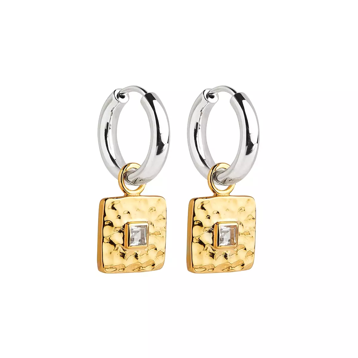 A Najo Tribute Clear Topaz Earrings