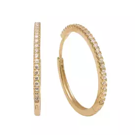 A Von Treskow Gold Hoop