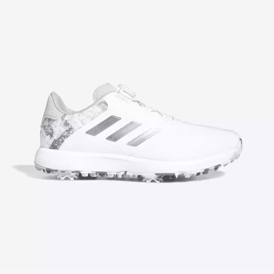 Adidas 2023 S2G BOA Men's Wide Golf Shoes - White