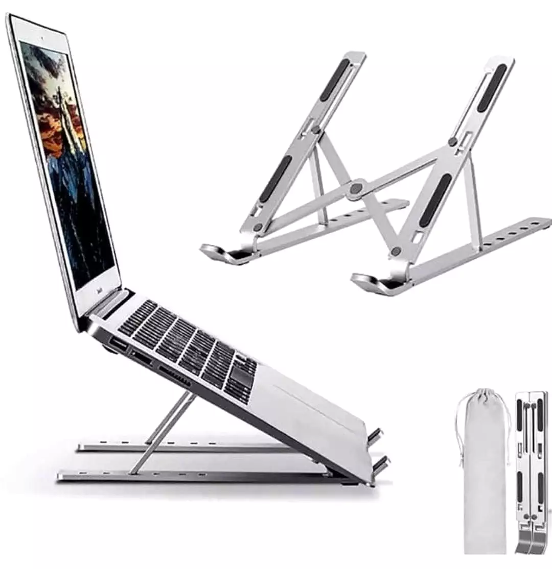 Aluminium Laptop Stand - Silver