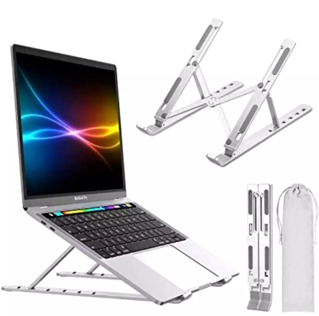 Aluminium Laptop Stand - Silver