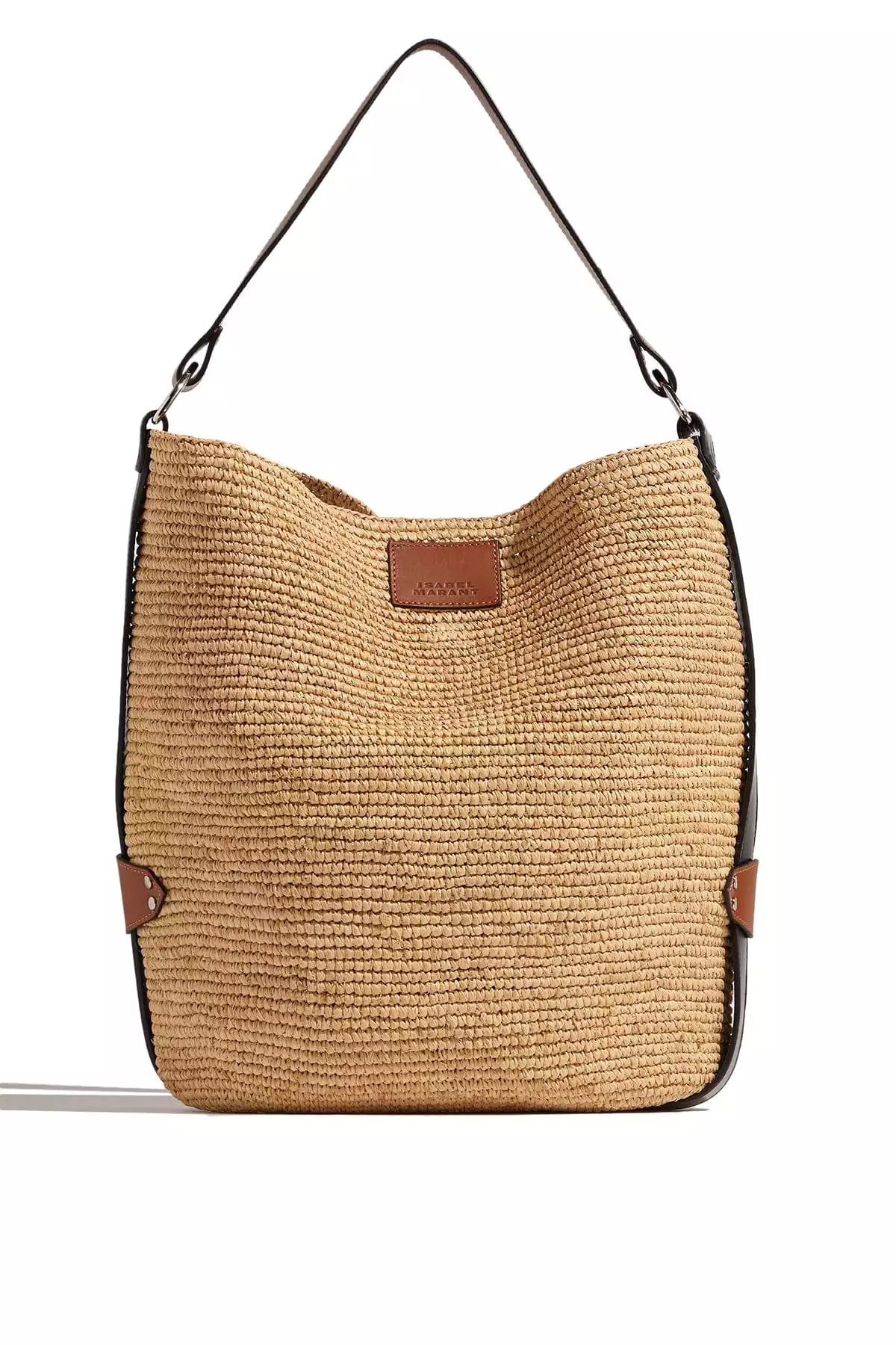 Bayia Shoulder Bag in Natural/Cognac