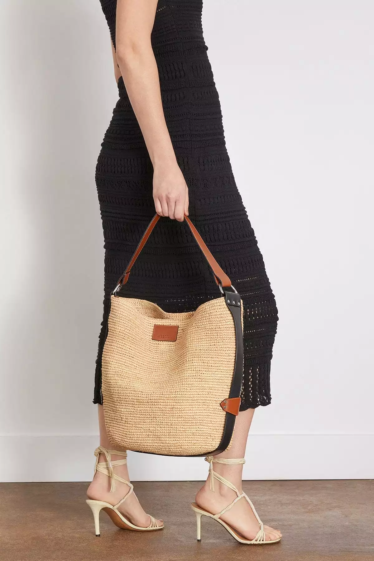 Bayia Shoulder Bag in Natural/Cognac