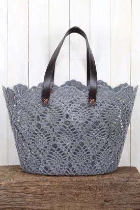 Beach star Crochet tote Bag