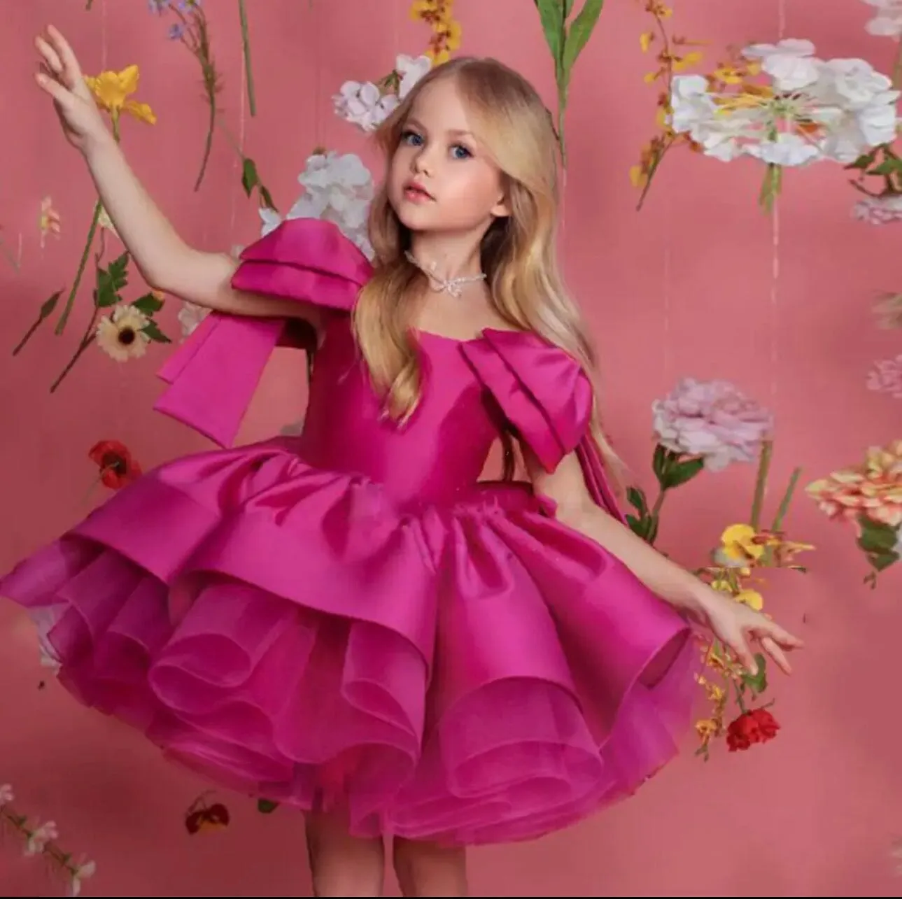 Beautiful Bow Princess Dress