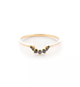 Black Diamond Tiara Band