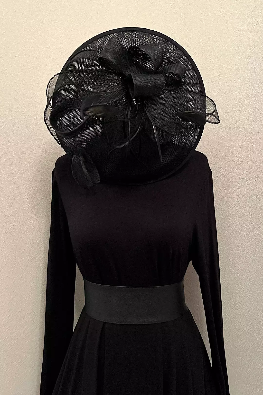 Black Fascinator Hat