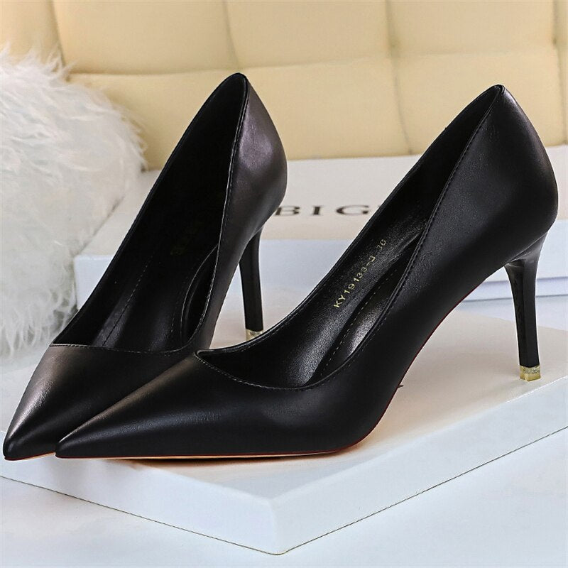 Blue High Heels Luxury  Stiletto Wedding Designed Pumps