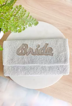 Bride Beaded Clutch