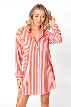 BUDDYLOVE BEAU SHIRT DRESS - SUN GLOW