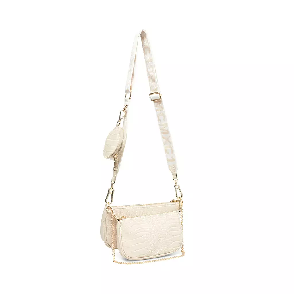 Burgent Crossbody bag BONE MULTI