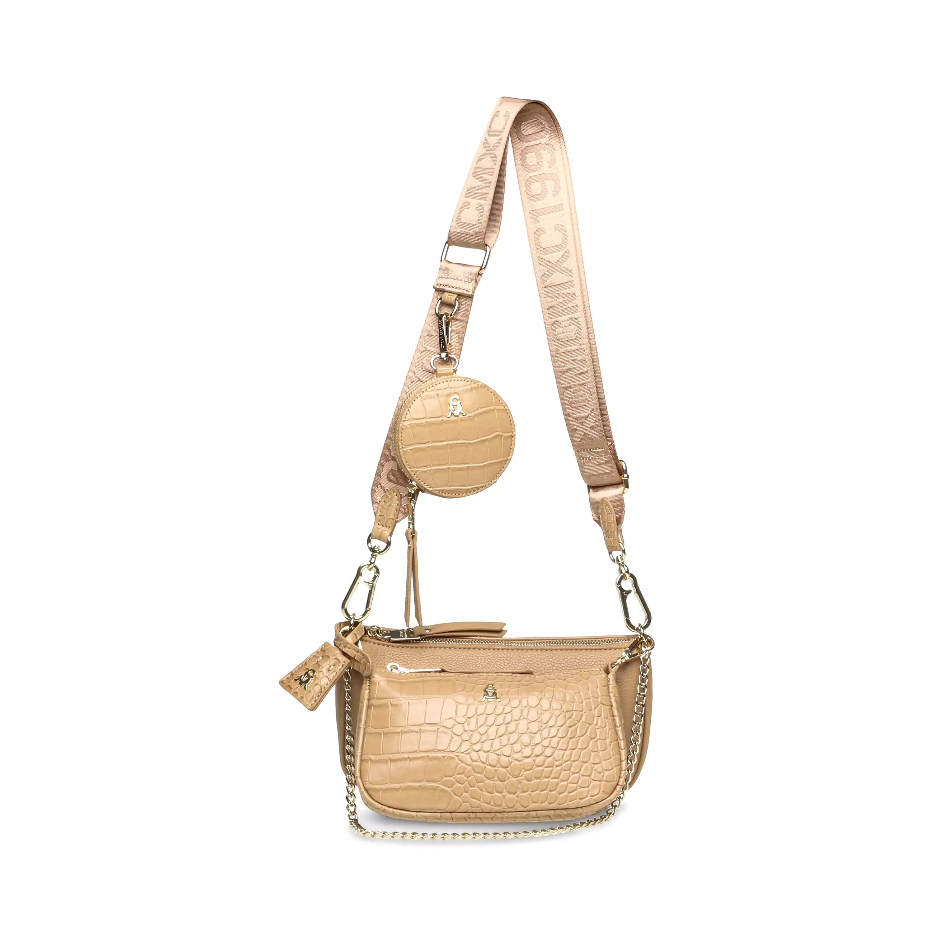 Burgent Crossbody bag TAUPE