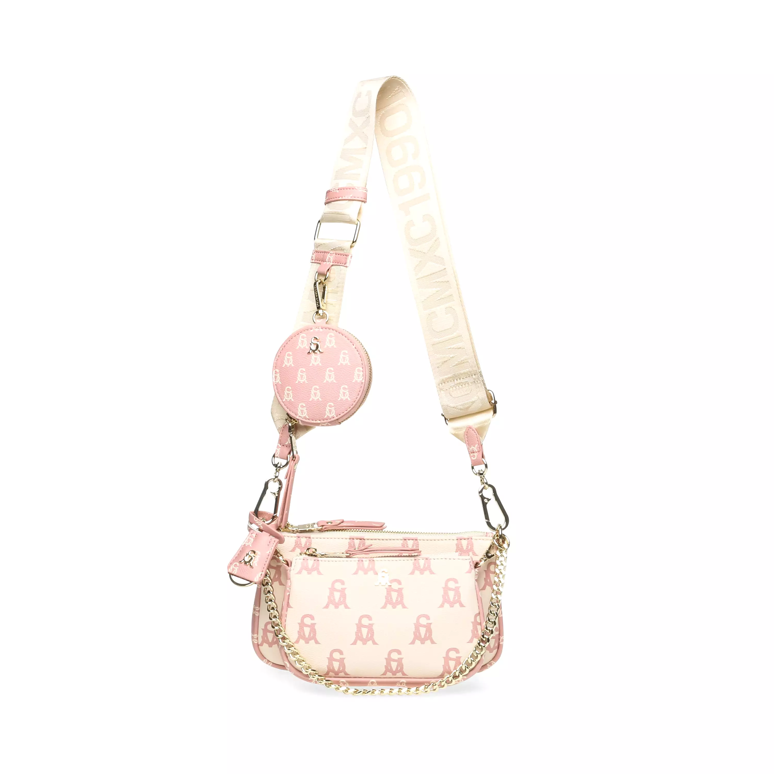 Burgentb Crossbody bag BLUSH/BONE