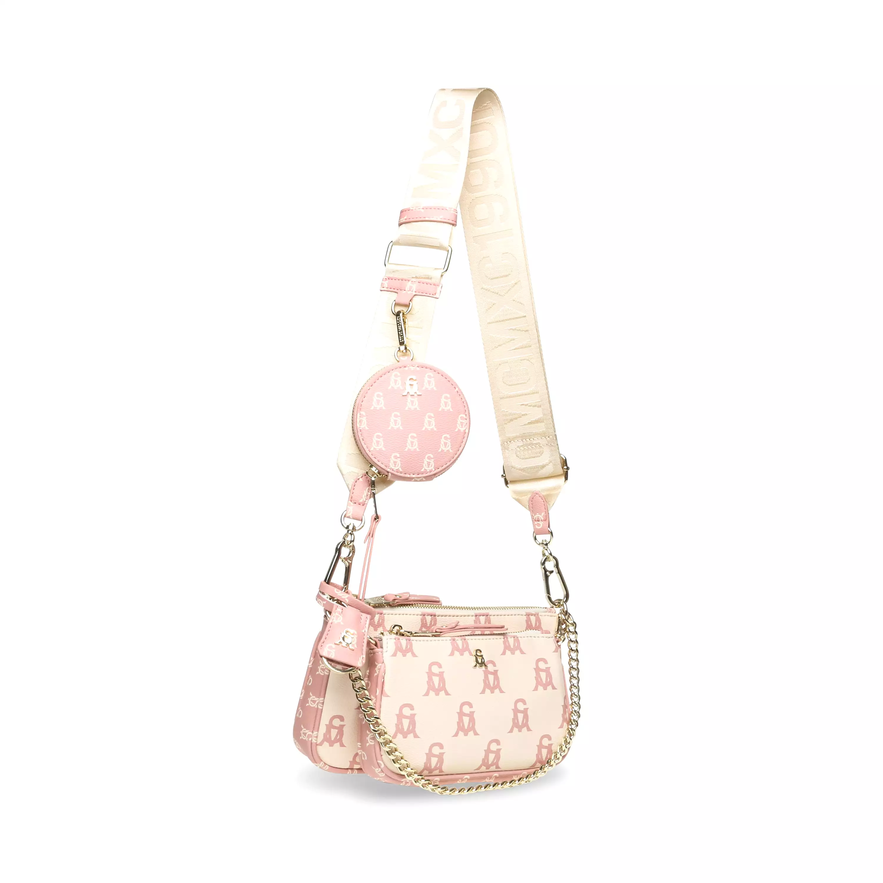 Burgentb Crossbody bag BLUSH/BONE