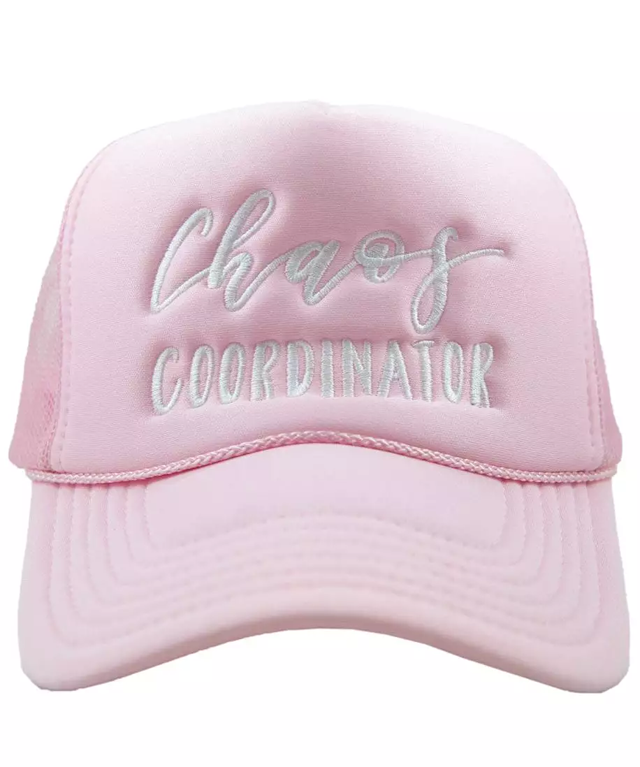 Chaos Coordinator Hat - Light Pink