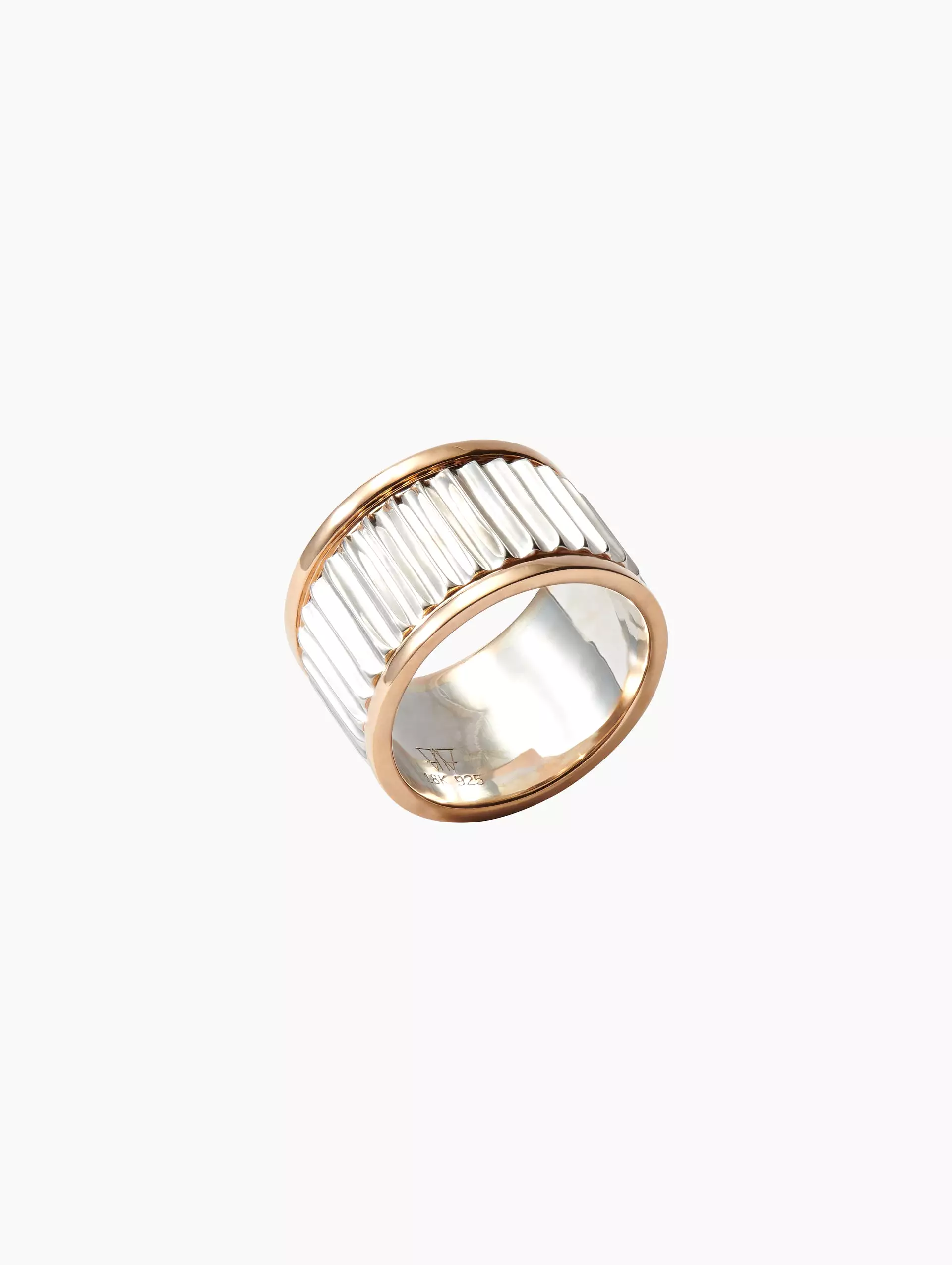 Clive Fluted Band Ring