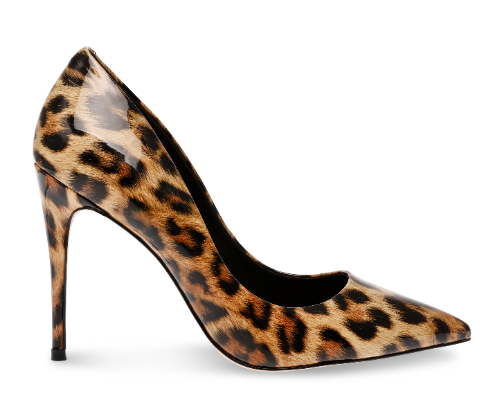 Daisie Heel LEOPARD PATENT