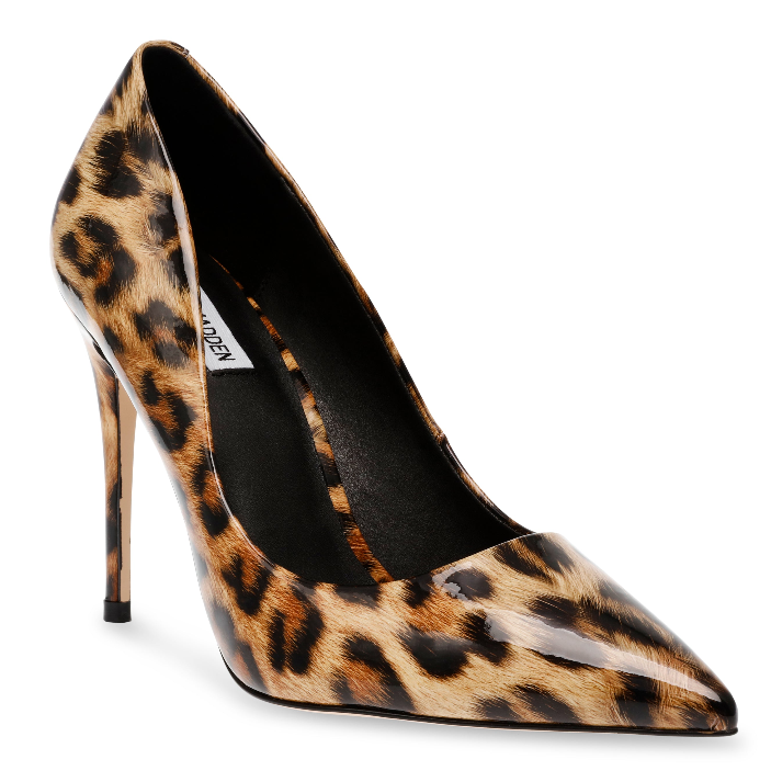 Daisie Heel LEOPARD PATENT