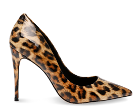 Daisie Heel LEOPARD PATENT