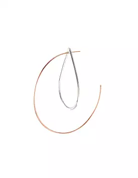 Hina Hoops, Rose Gold (pair)