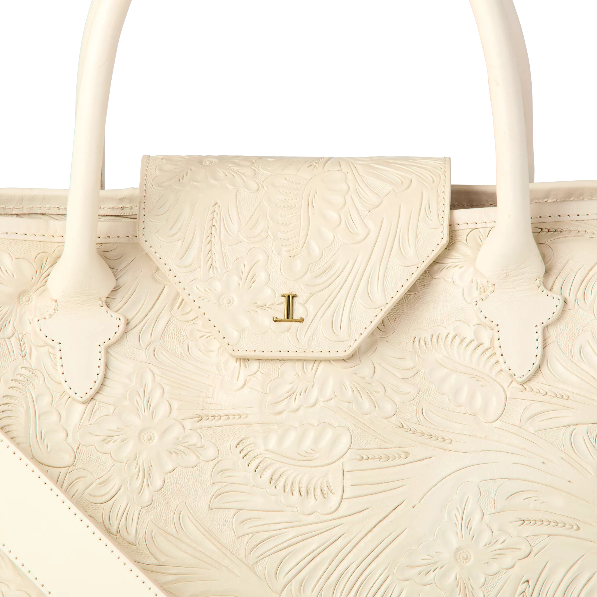 Intagliare Travel Tote :: Glitz Cream