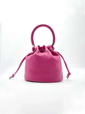 LEATHER BUCKET BAG