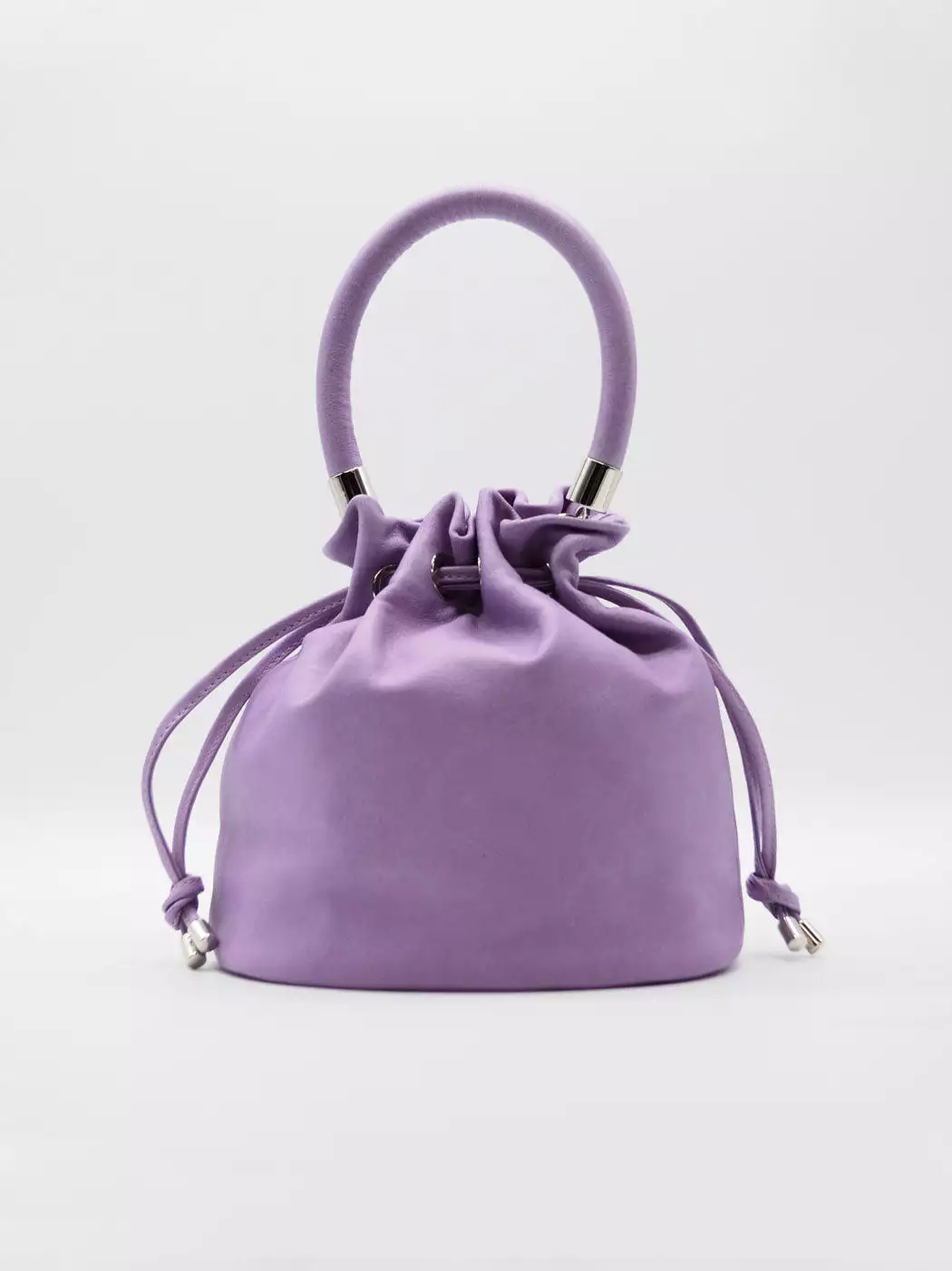 LEATHER BUCKET BAG