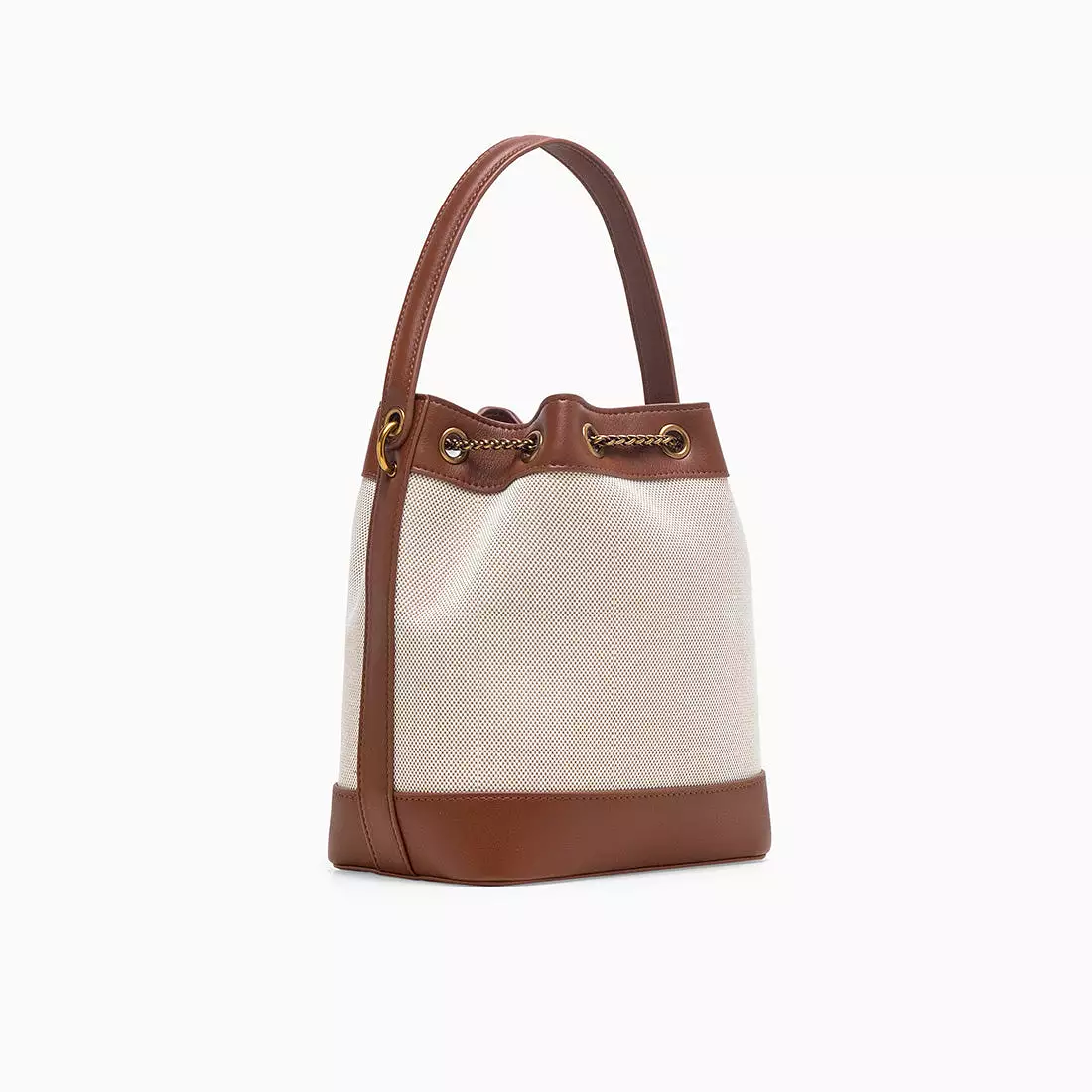 Maria Canvas Bucket Bag