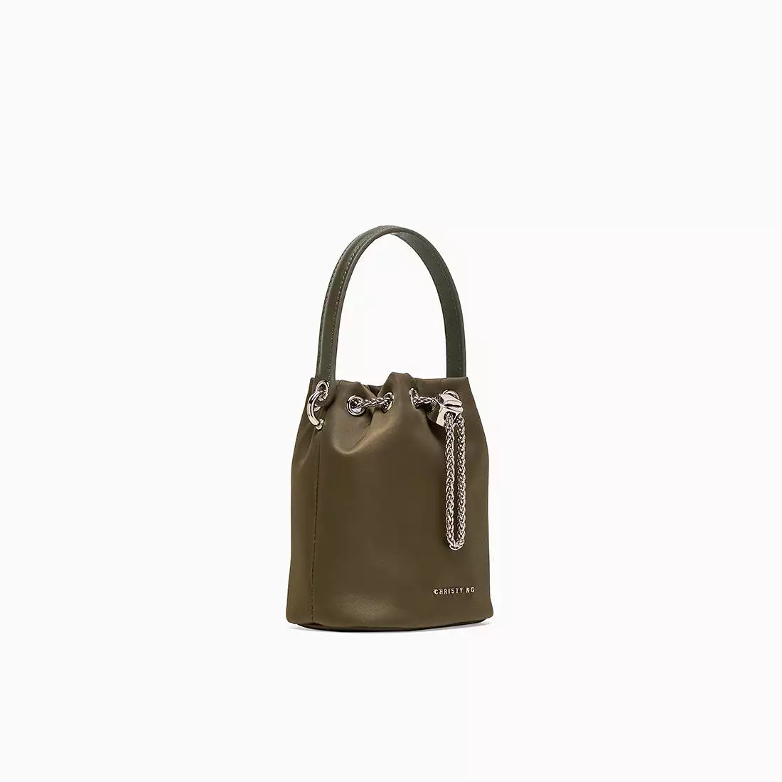 Maria Micro Nylon Bucket Bag