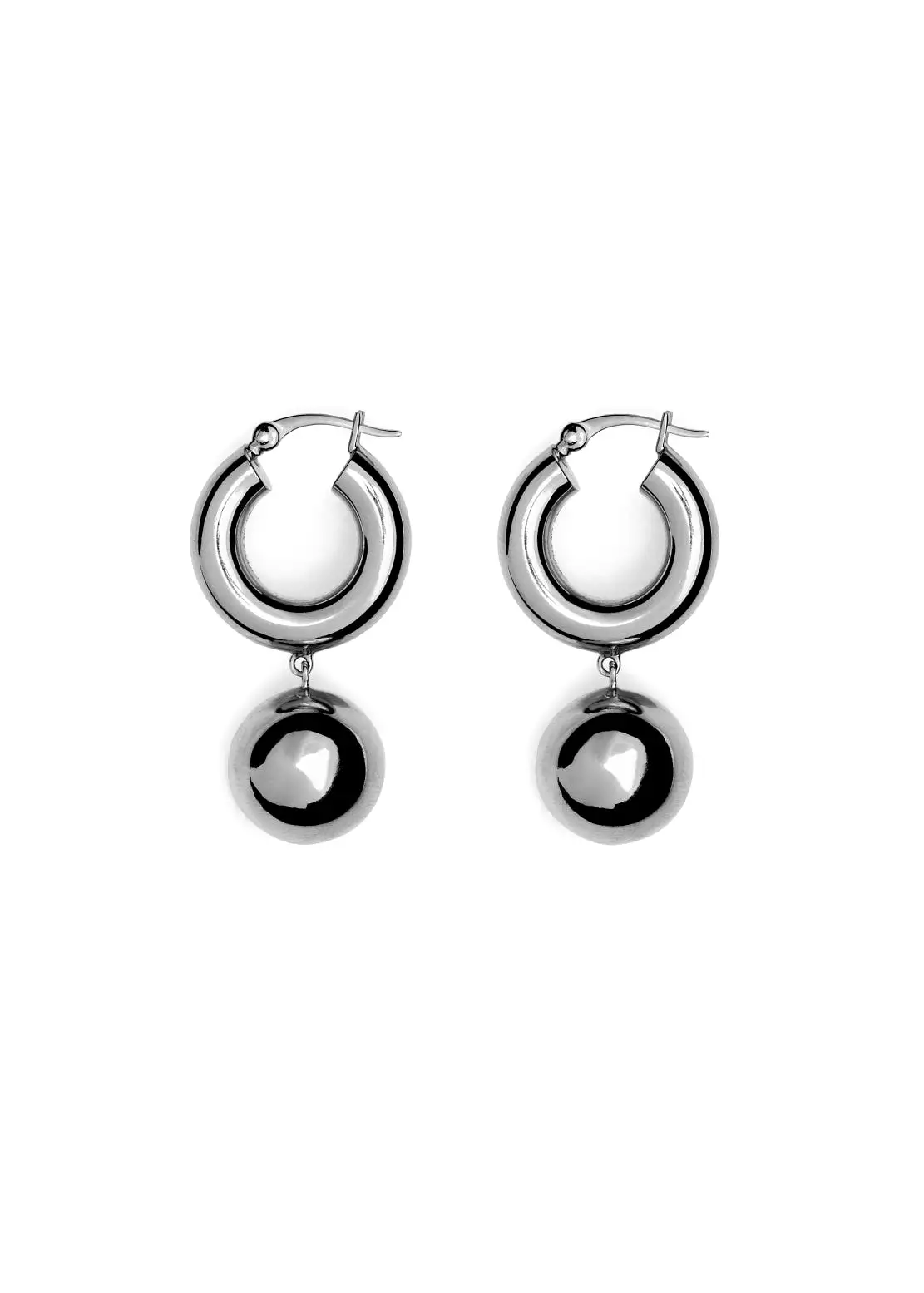 MARIE Earrings, Silver