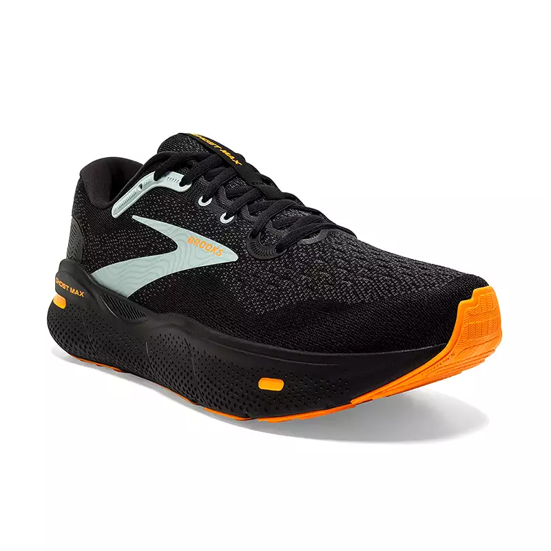 Men's Ghost Max Black/Orange/Cloud Blue