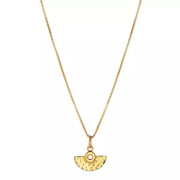 Najo Gold Fan Necklace