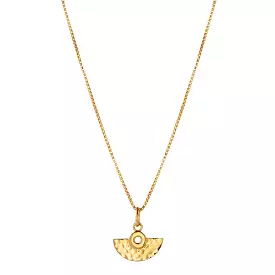 Najo Gold Fan Necklace