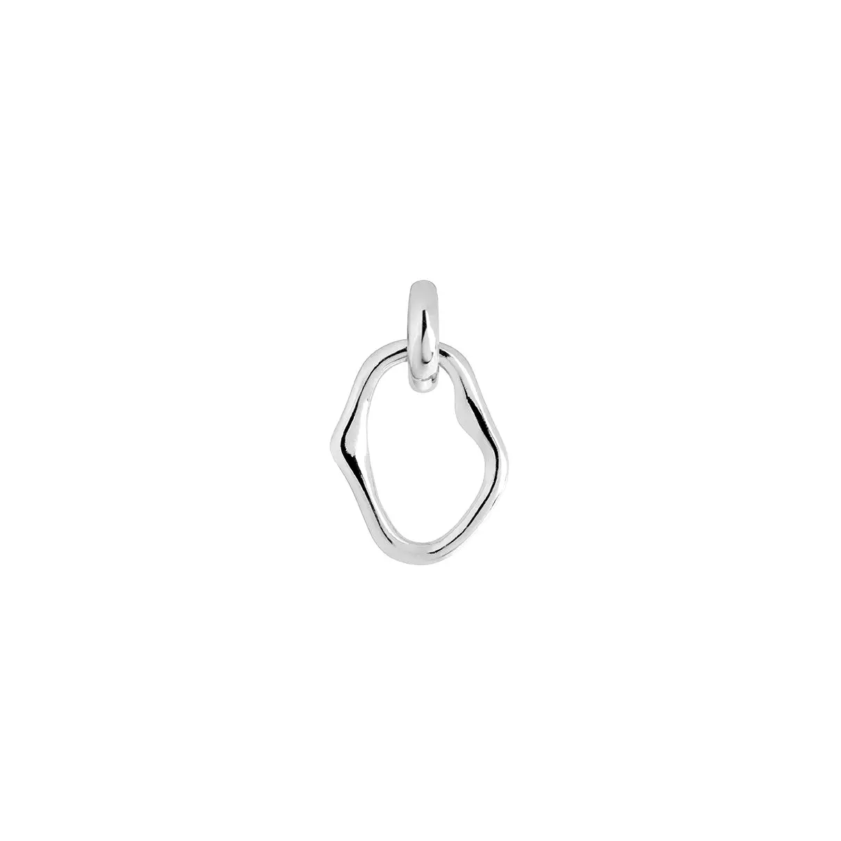 Noon Mini Earring, Silver