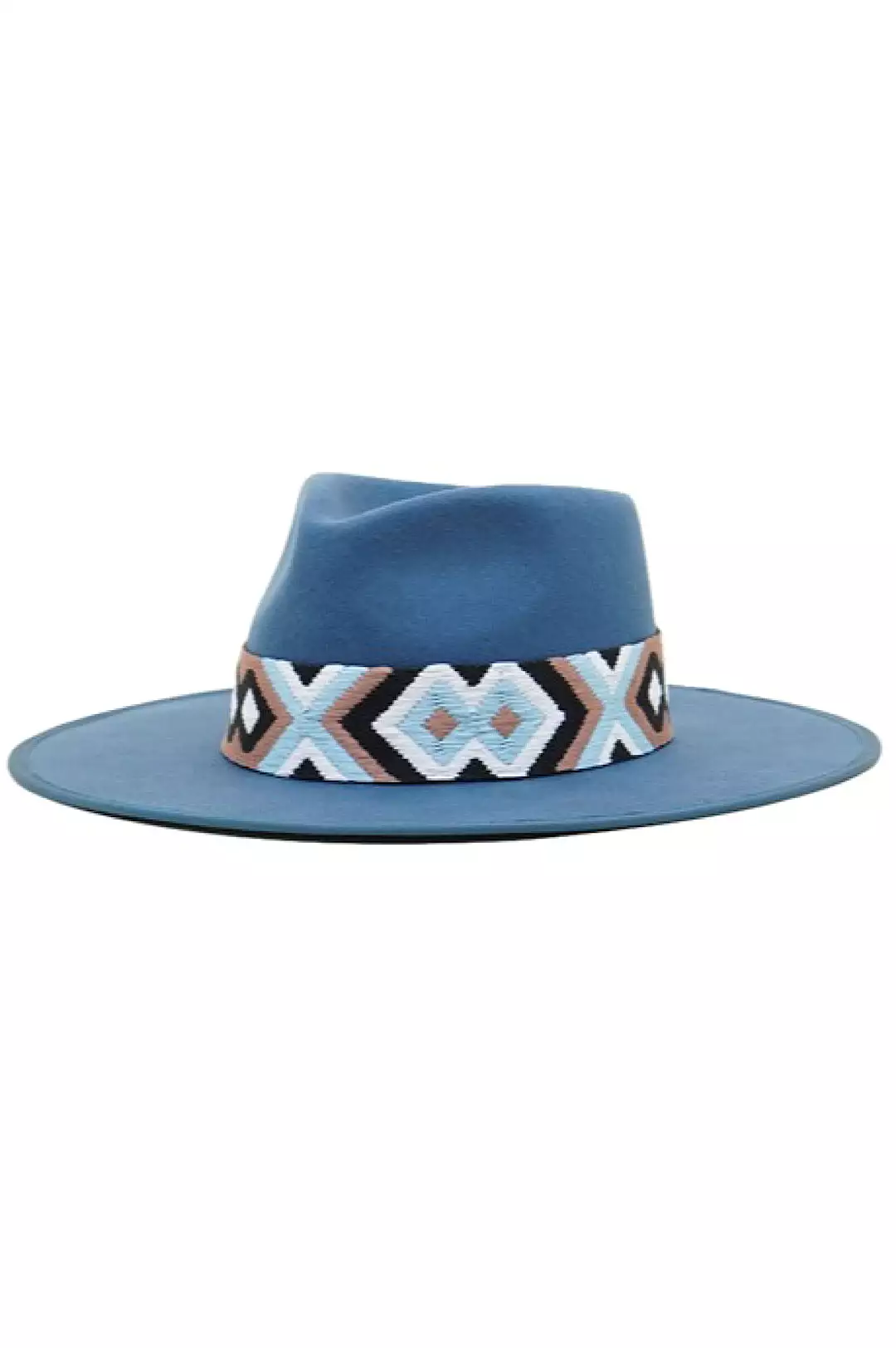 Ocean Blue Structured Rancher Style Hat