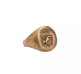 Pesci Che Volano Regale Bronze Ring