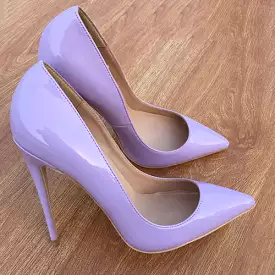 Purple Classic Pumps Shoes