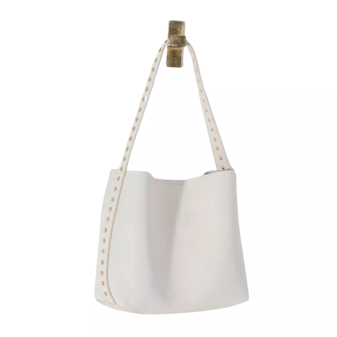 Ryker Bucket Bag in Ivory