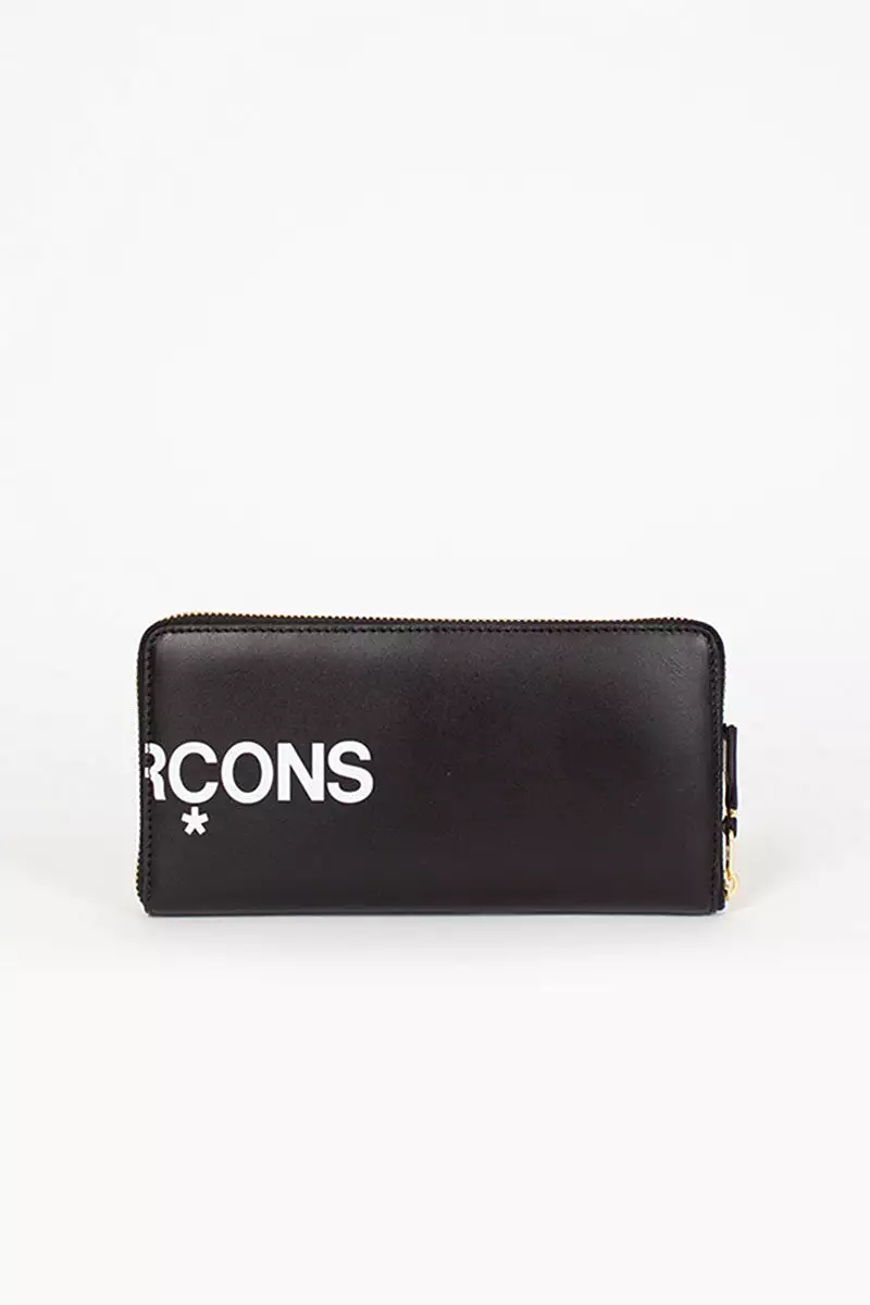 SA0110HL Black Huge Logo Wallet