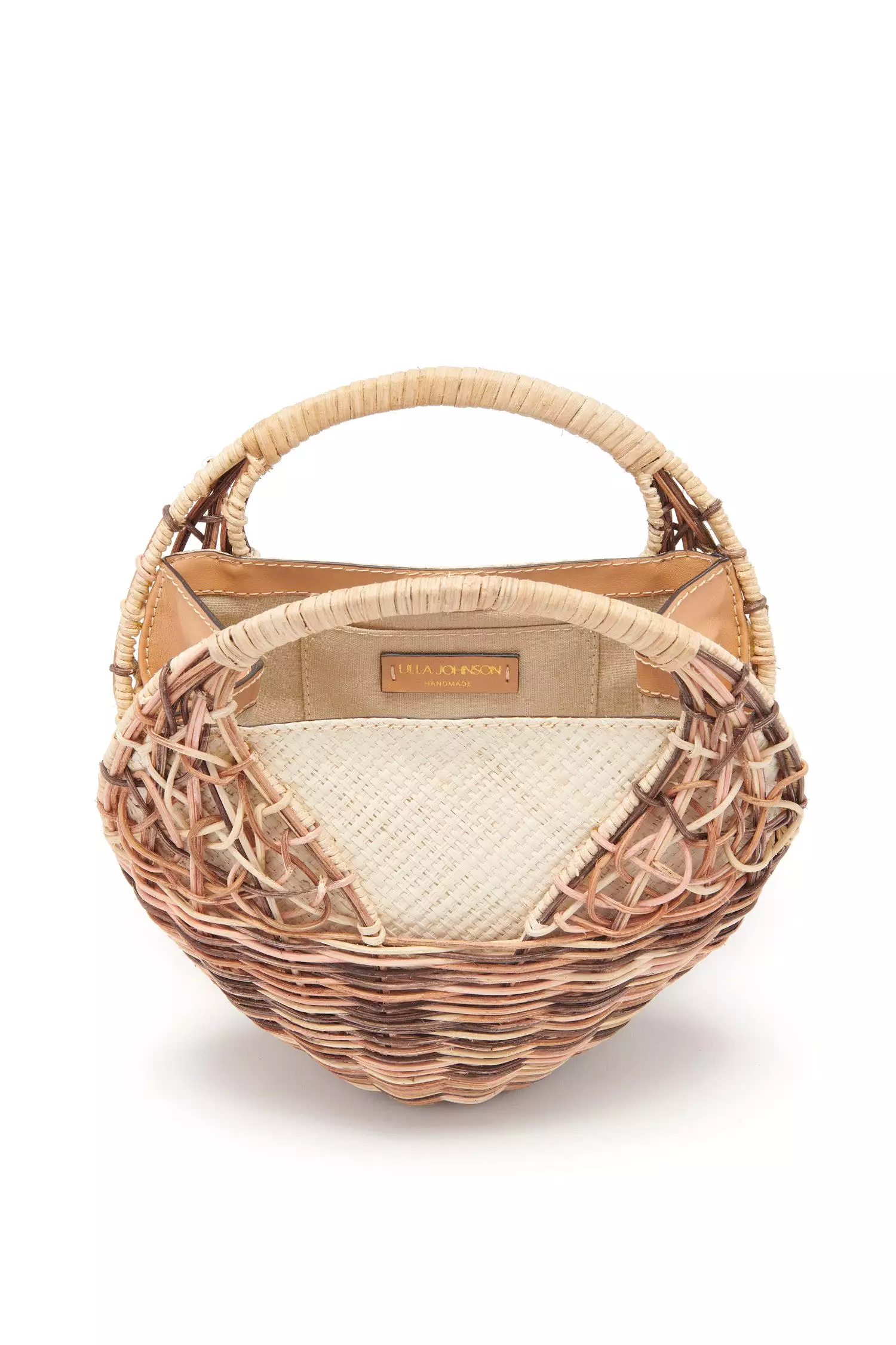 Seashell Wicker Bag - Driftwood