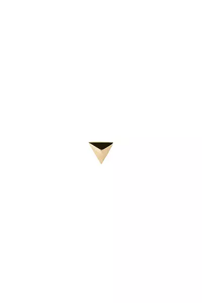 Sid Earring, High Polished Gold