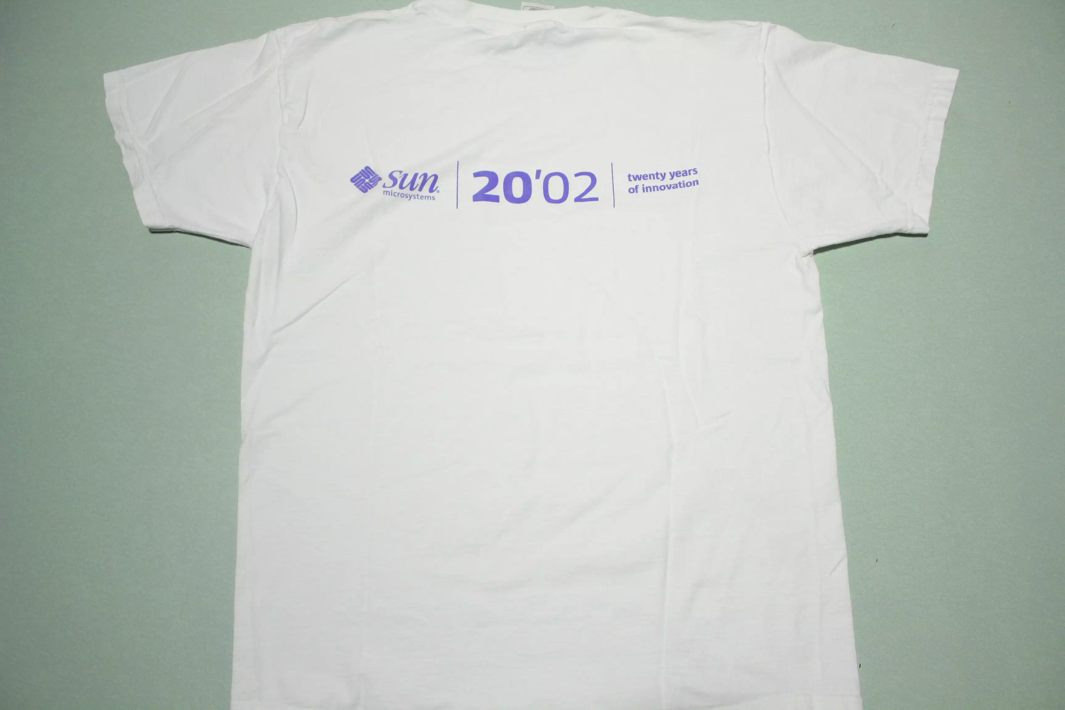 Sun Microsystems 2002 Computer Software T-Shirt