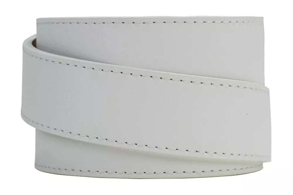 Super Patriot White, 1 3/8 Strap, Dress Belt