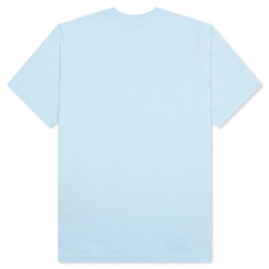 Tennis Club Icon Tee - Pale Blue