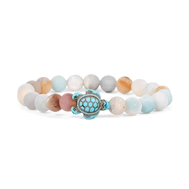 The Journey Turtle Tracking Bracelet in Sky Stone