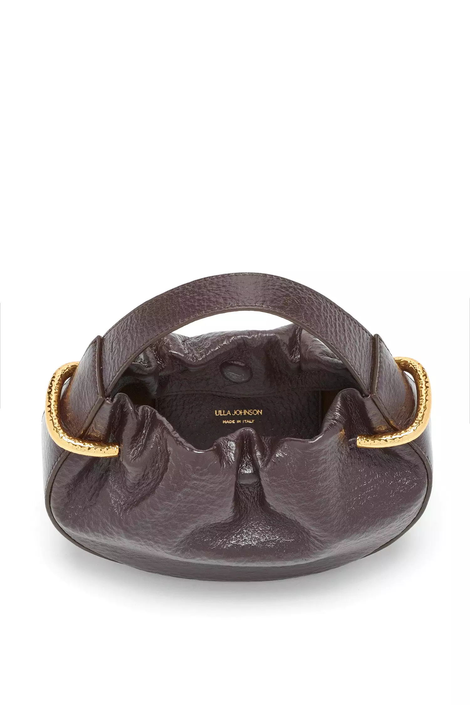 Tilda Ruched Mini Bag - Chocolate