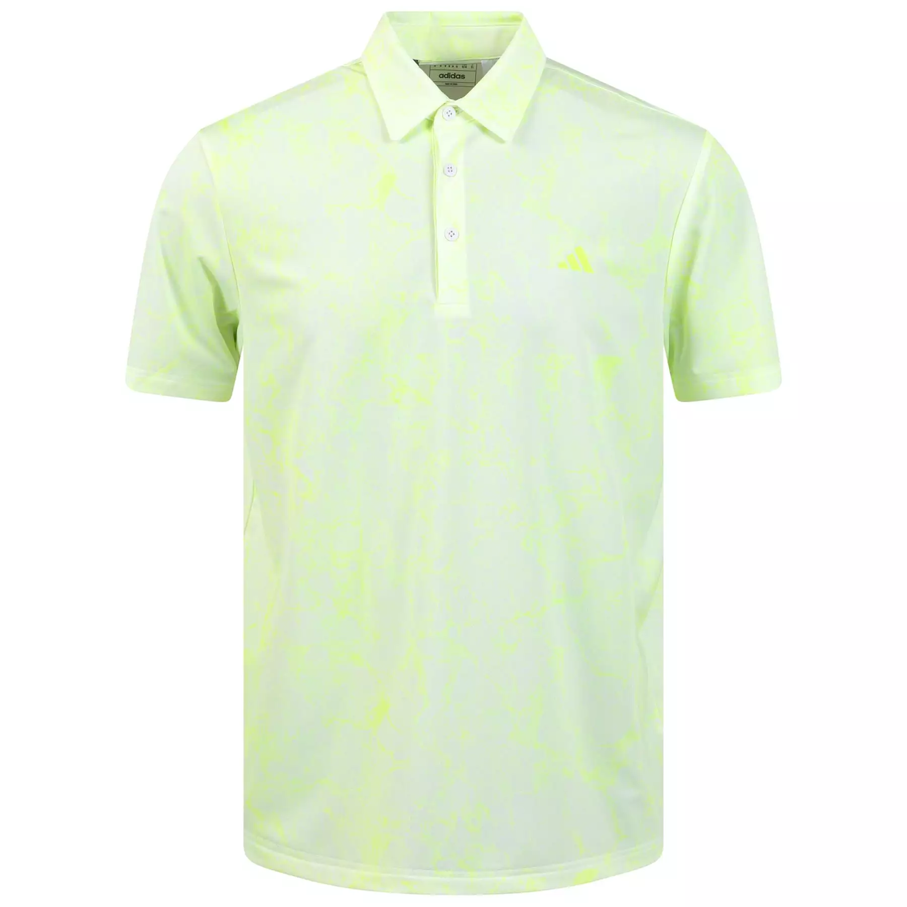 Ultimate365 Sun Energy Printed Polo White - AW23