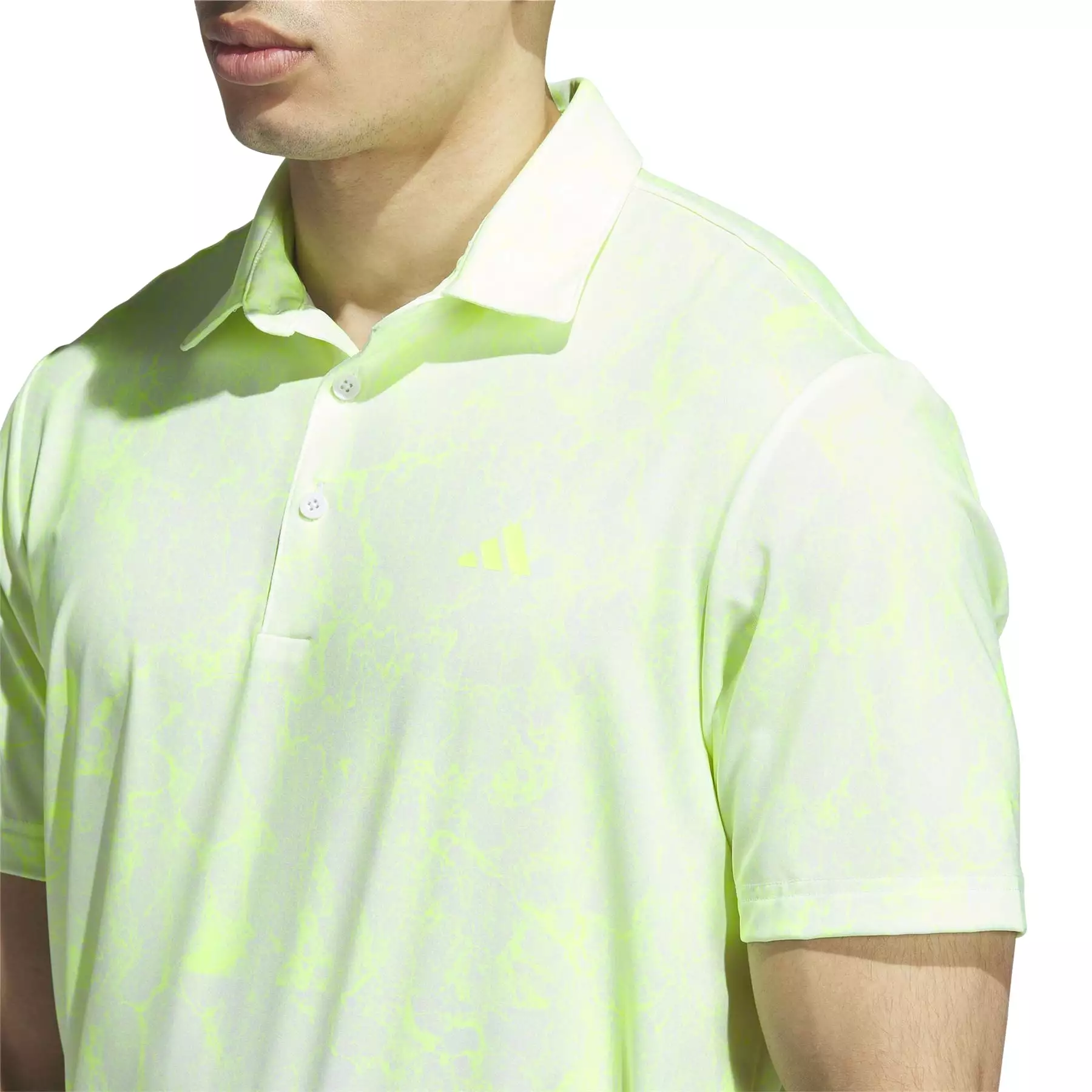 Ultimate365 Sun Energy Printed Polo White - AW23