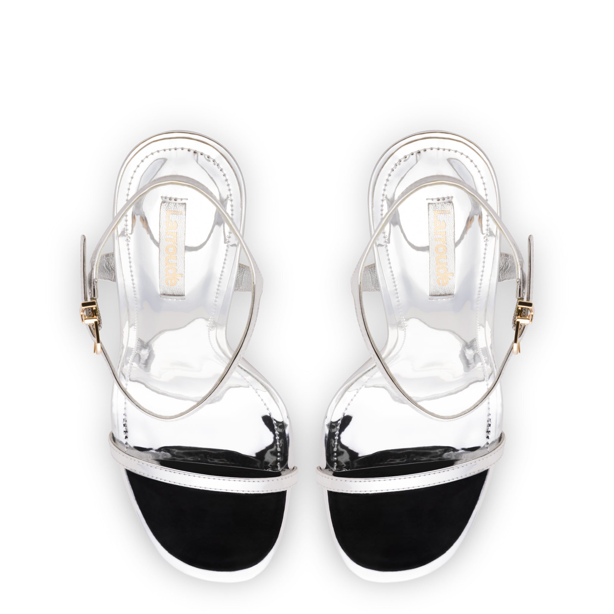 Venus Sandal In Silver Specchio