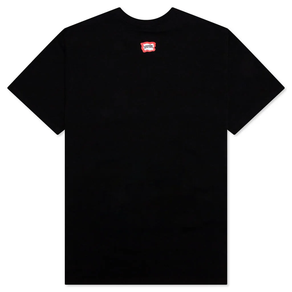 Wavy S/S Tee - Black